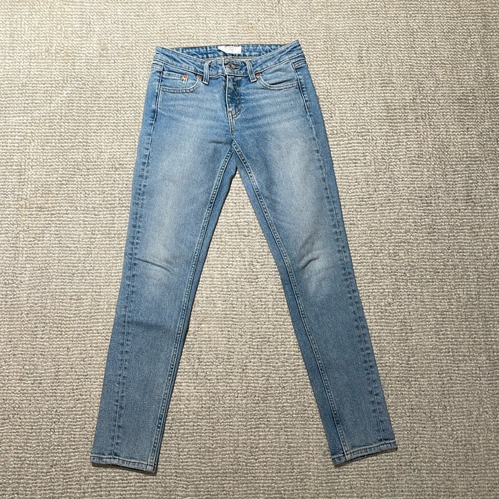 Levi’s Altered 711 Skinny Jean size 26